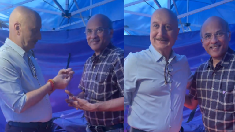 अनुपम खेर और सूरज बड़जात्या साथ में