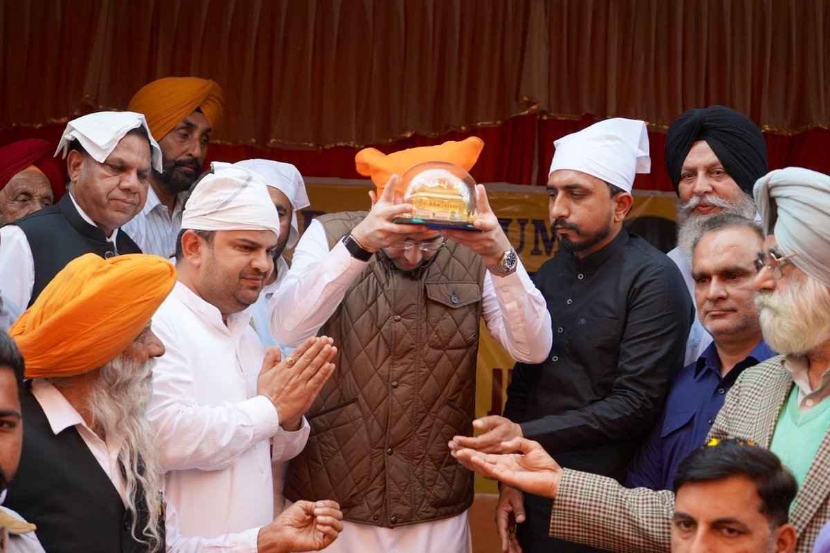 राघव चड्ढा ने खेल परिसर के लिए दिए 1 करोड़ रुपये