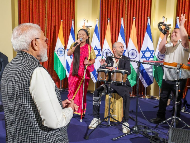 इजरायल में गूंजा ‘I Love My India’, पीएम मोदी हुए मंत्रमुग्ध