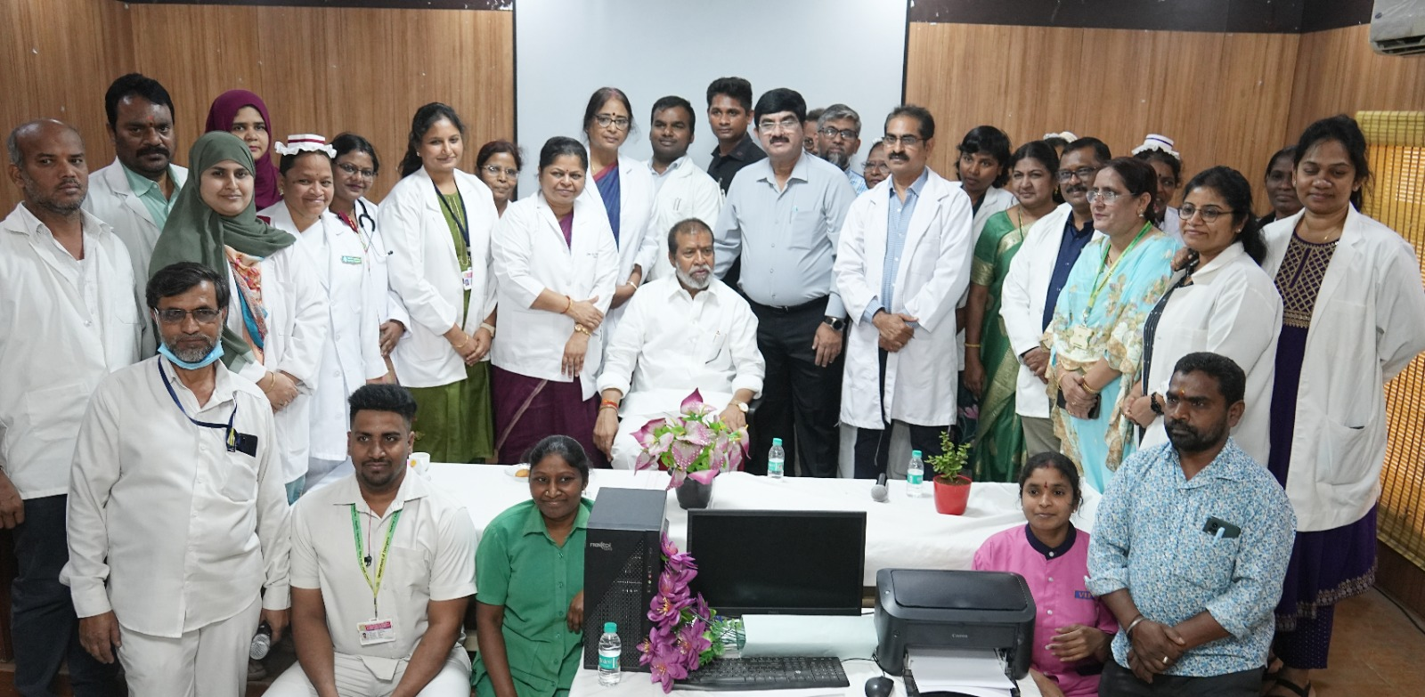 किंग कोठी जिला अस्पताल में राज्यव्यापी HPV टीकाकरण कार्यक्रम का उद्घाटन