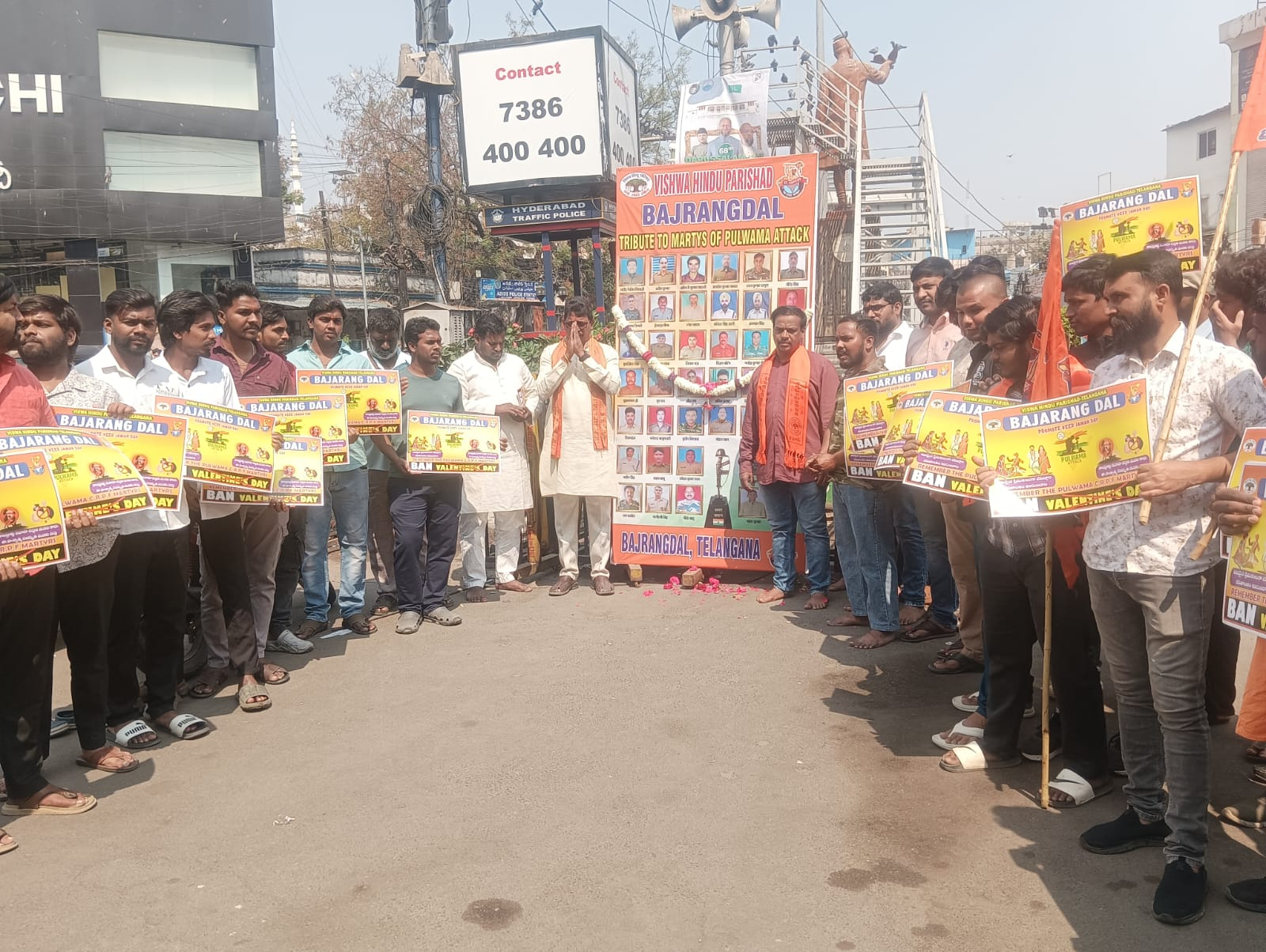 बजरंग दल ने मनाया ‘अमरवीर जवान दिवस’