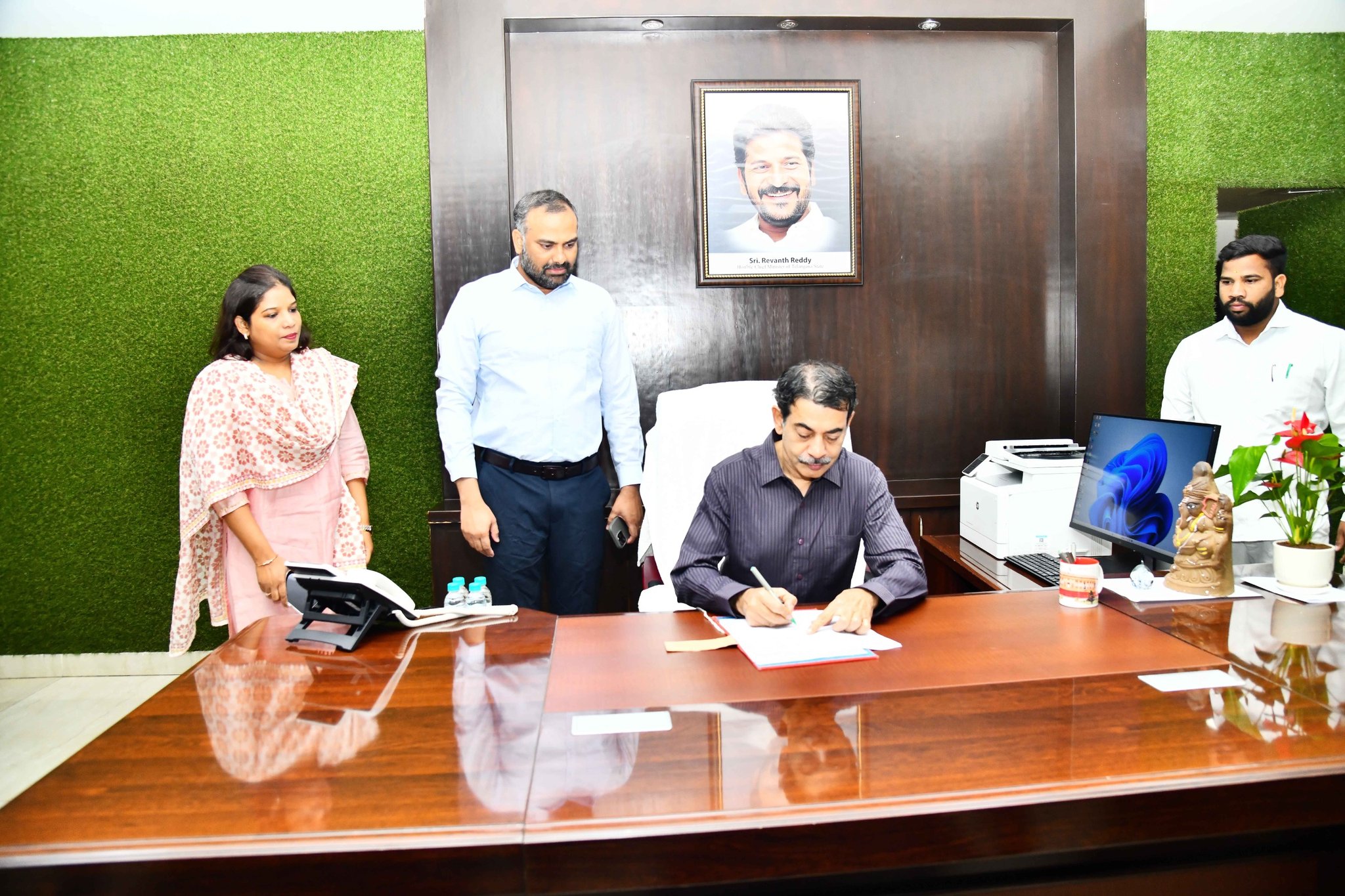 जीएचएमसी, साइबराबाद और मल्काजगिरी निगमों का पुनर्गठन