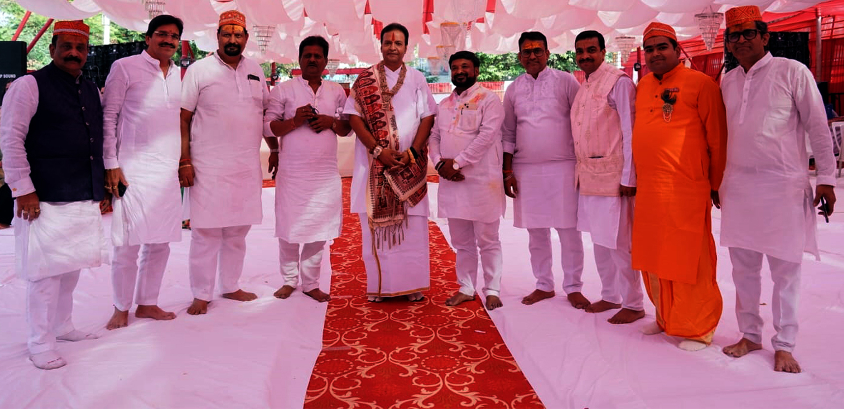 श्री श्याम बाबा की दिव्य कथा में भक्तों की उपस्थिति