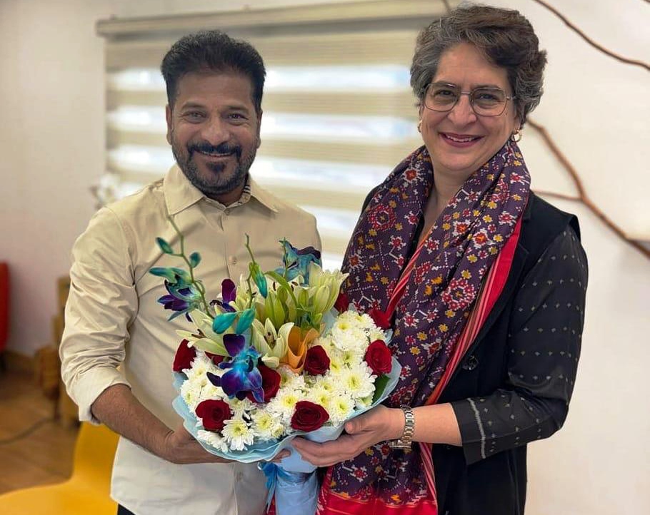 शहरी निकाय चुनाव जीत पर रेवंत रेड्डी का संबोधन