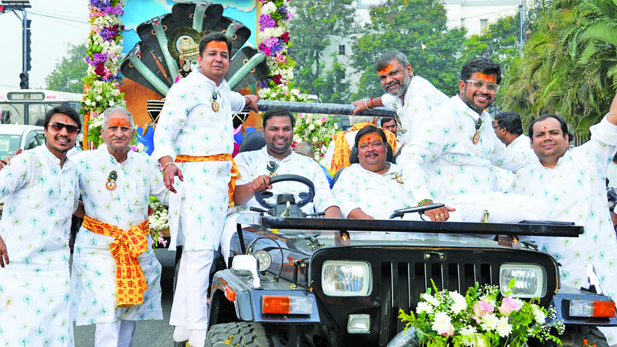 खाटू श्याम बाबा की शोभा यात्रा