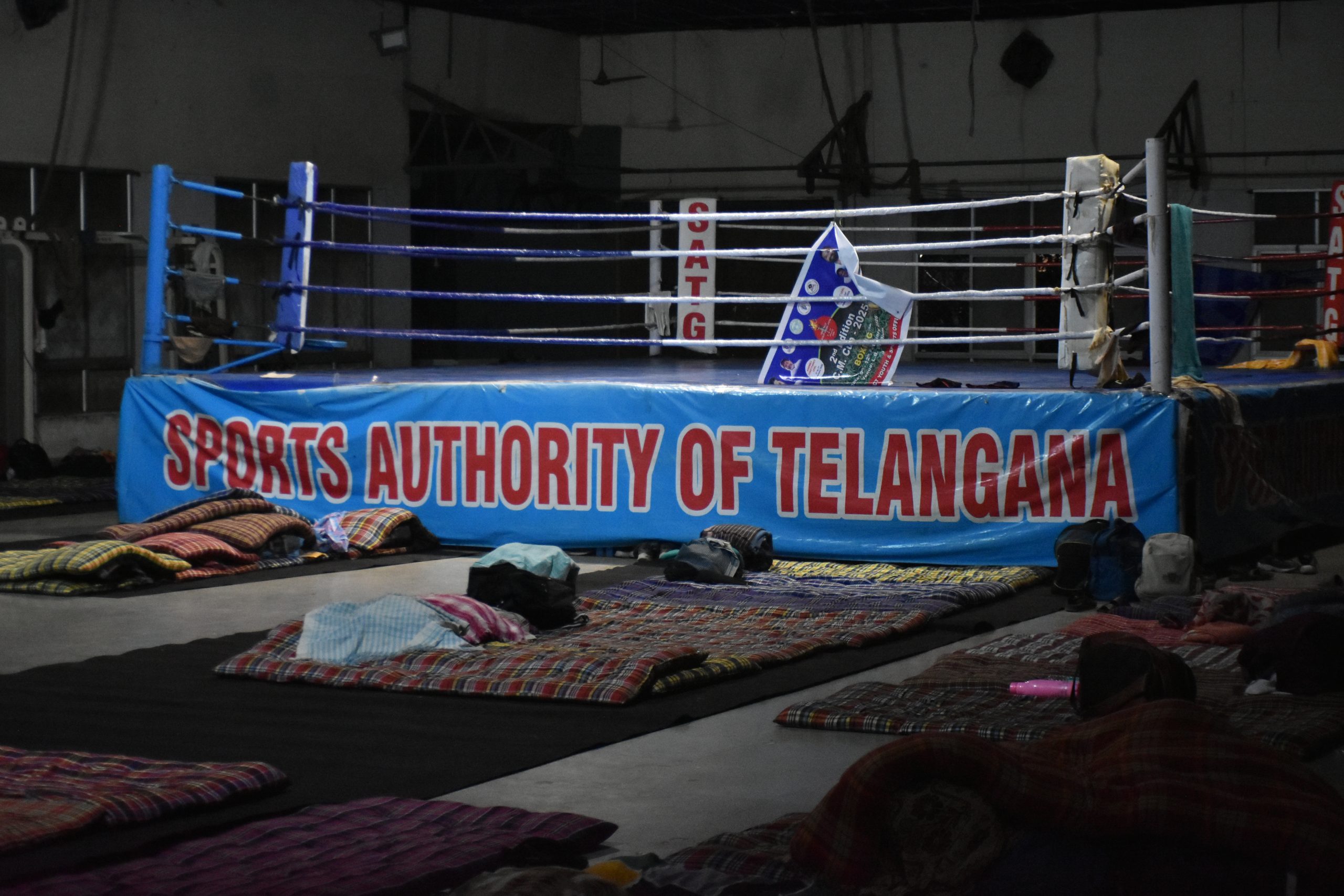 सीएम कप खिलाड़ियों के लिए असुविधाजनक आवास और भोजन