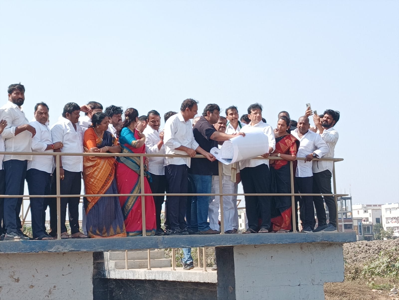 उप्पल झील विकास परियोजना का मंत्री ने किया निरीक्षण