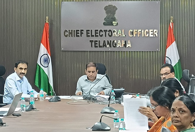 मतदाता सूची पुनरीक्षण पर सीईओ सुदर्शन रेड्डी