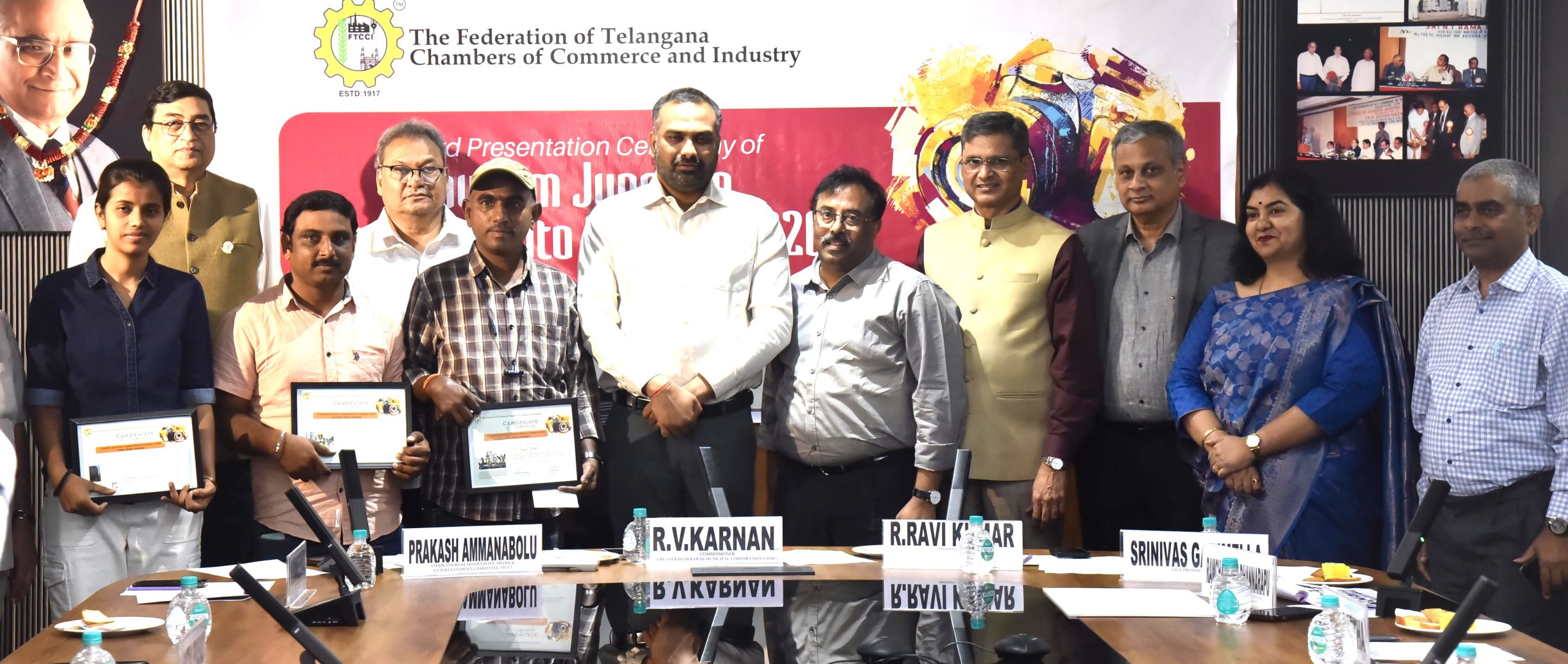 टूरिज्म जंक्शन ज्वेल्स फोटो प्रतियोगिता विजेताओं का पुरस्कार वितरण