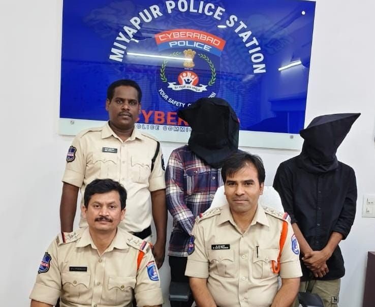 हैदराबाद पुलिस ने एमडीएमए के साथ 3 आरोपियों को गिरफ्तार किया