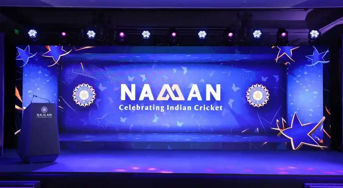 BCCI नमन समारोह में भारतीय क्रिकेटरों का सम्मान