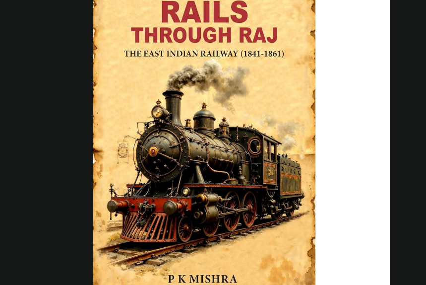 19वीं सदी के अभिलेखों पर आधारित रेलवे इतिहास की पुस्तक