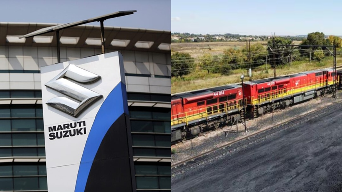 मारुति सुजुकी रेल मार्ग से वाहन ढुलाई केंद्र
