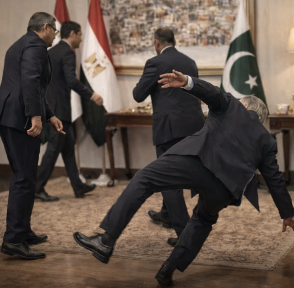 इशाक डार के गिरने से कंधे में चोट