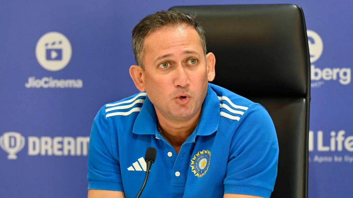 भारतीय चयन समिति प्रमुख अजीत अगरकर