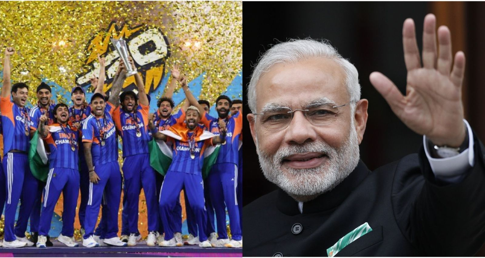 प्रधानमंत्री मोदी ने भारतीय टीम को लगातार टी-20 जीत पर बधाई दी