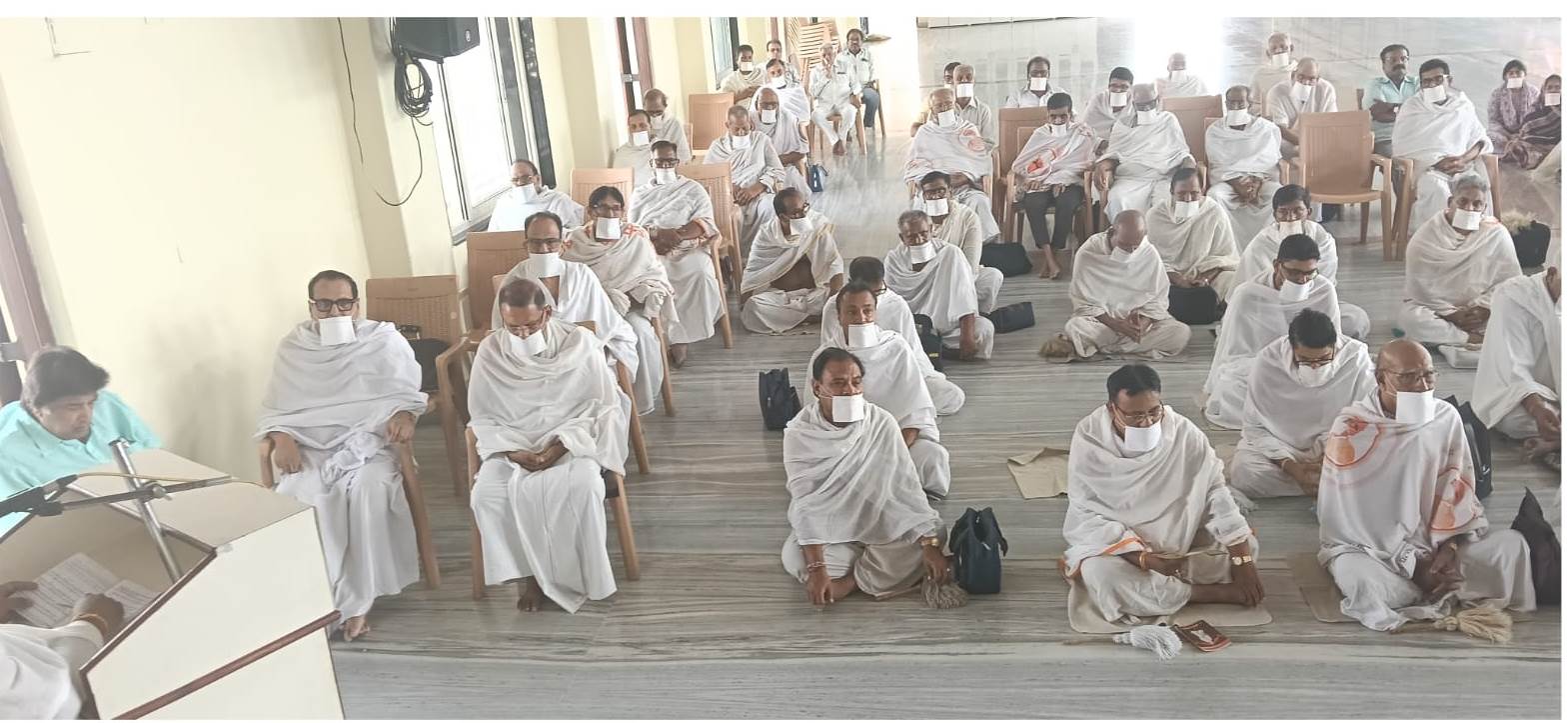 महासती निर्मला जी म.सा ने मानव जीवन पर प्रवचन दिया