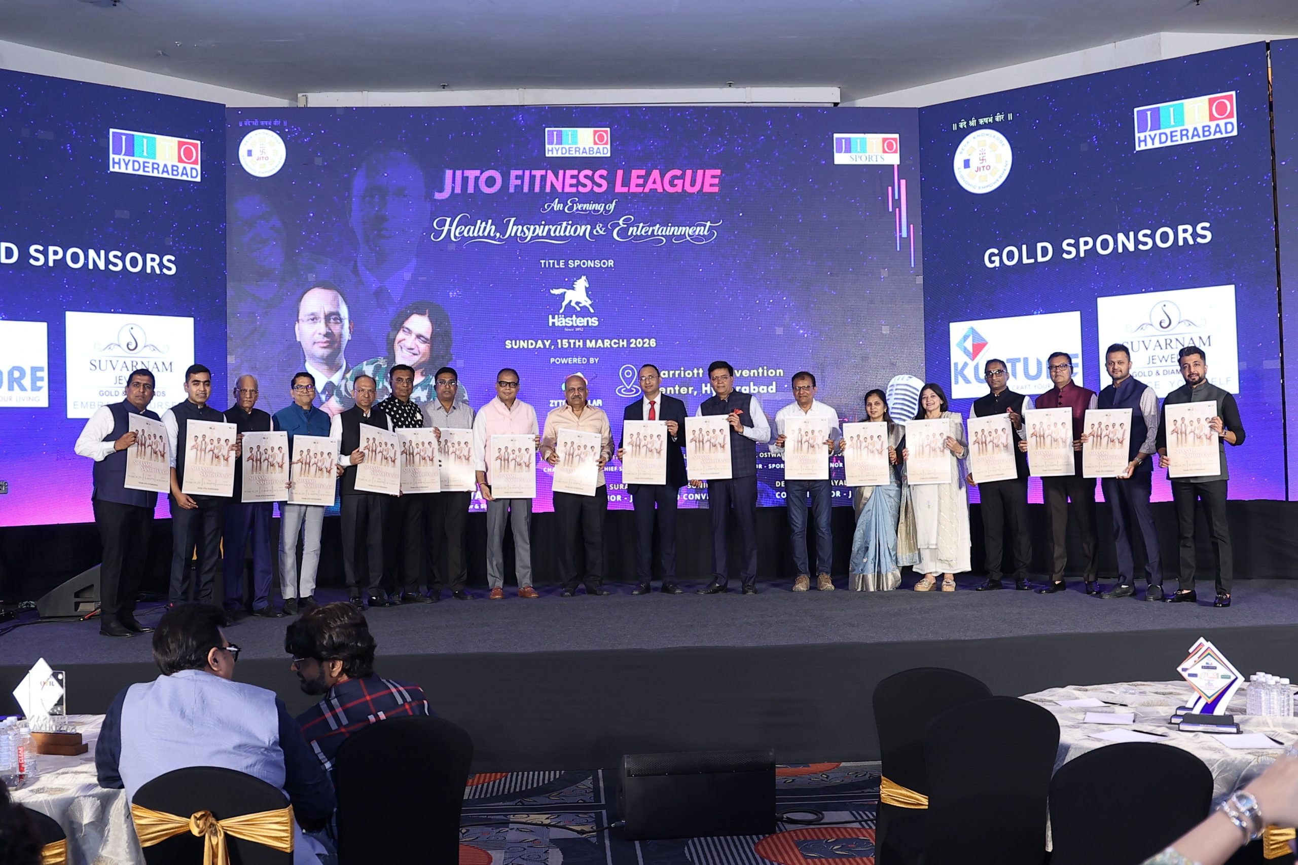जीतो हैदराबाद चैप्टर का भव्य महावीर जन्म कल्याणक आयोजन