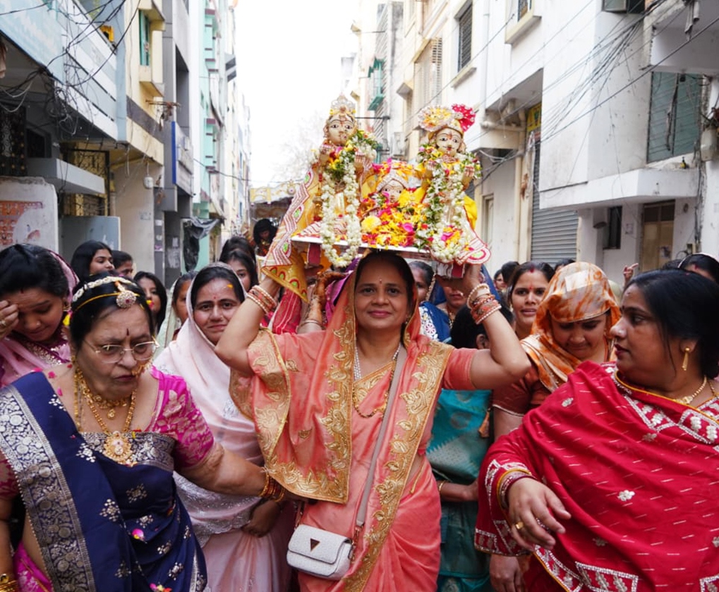 सिकंदराबाद गणगौर महोत्सव में रंगारंग झांकी