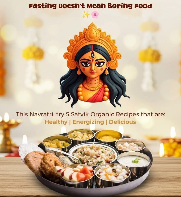 नवरात्रि व्रत रेसिपी - साबूदाना खिचड़ी, कुट्टू की पूरी, राजगिरा हलवा