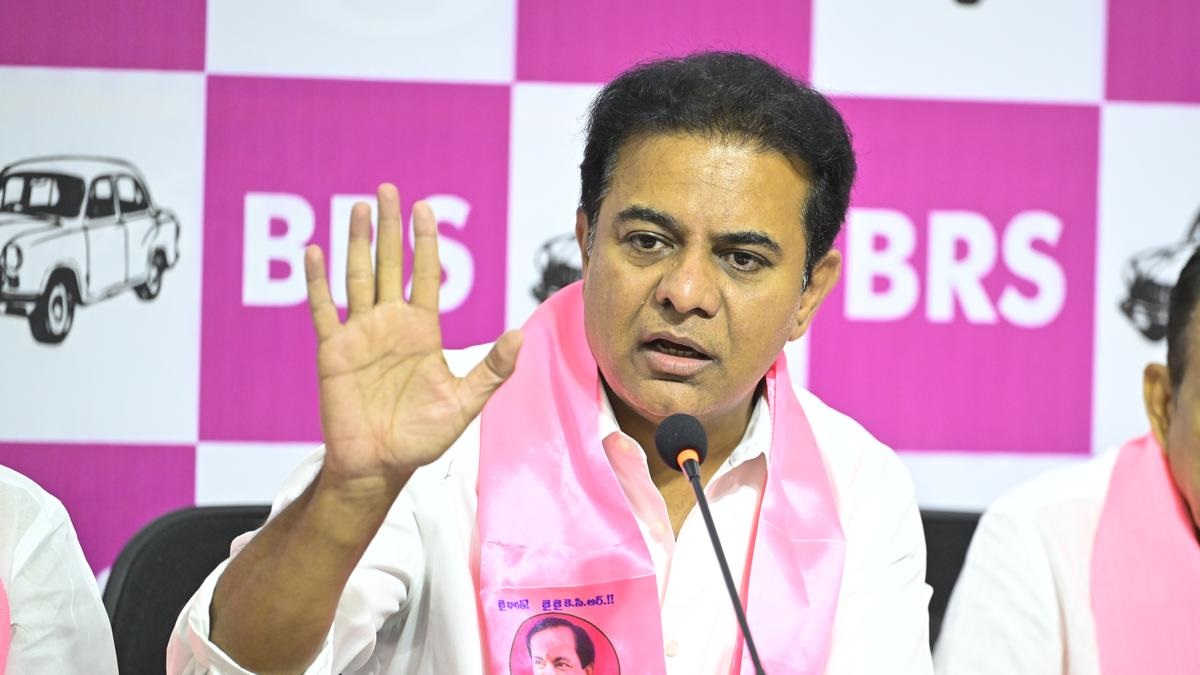 जीओ 7 पर केटीआर का सरकार पर हमला