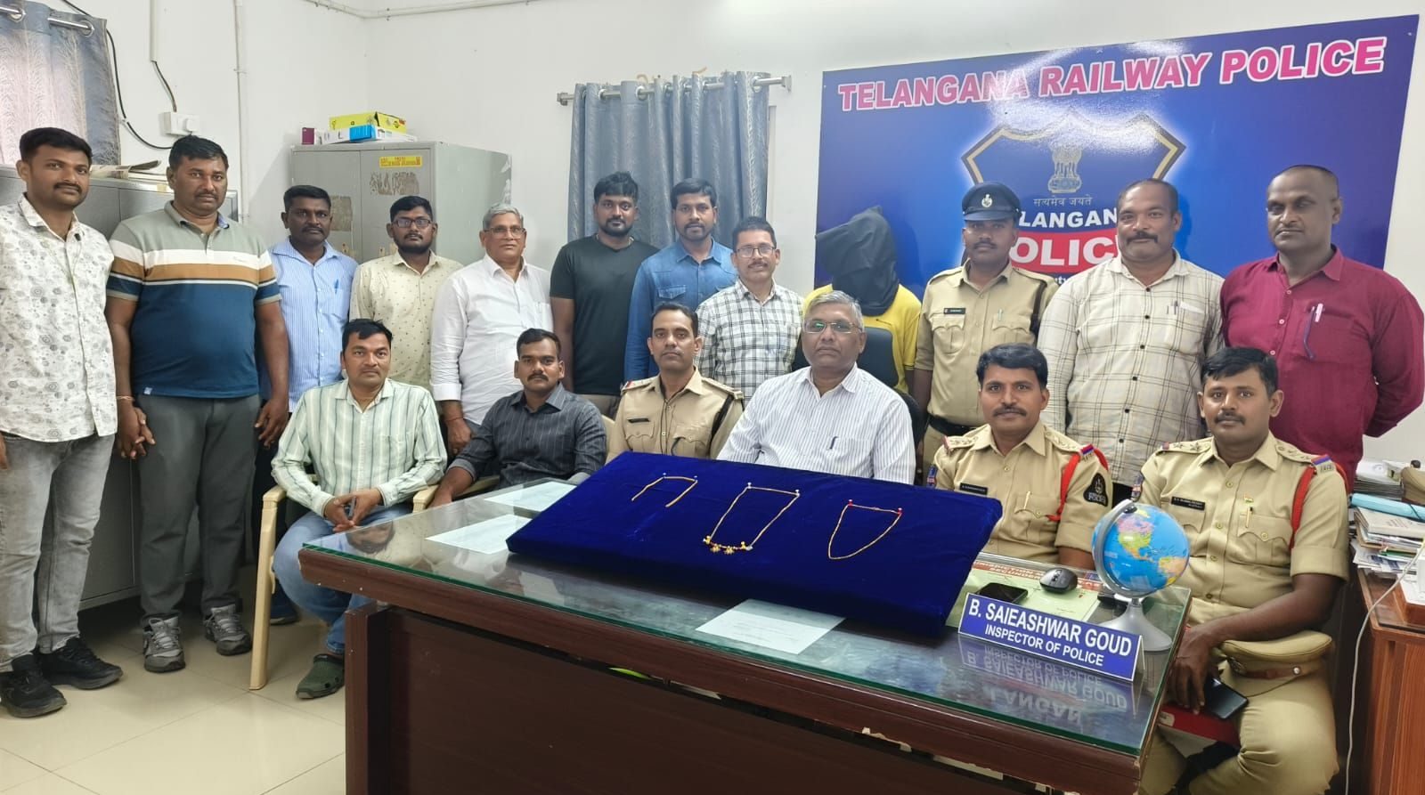 सिकंदराबाद में ट्रेन चेन स्नैचिंग आरोपी गिरफ्तारी