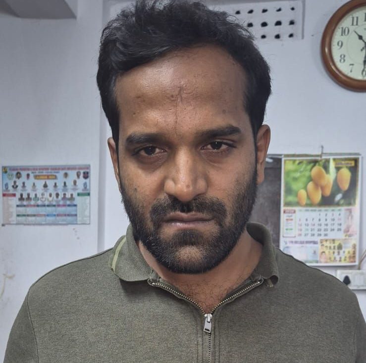 ड्रग टेस्ट में गांजा सेवन की पुष्टि, युवक गिरफ्तार