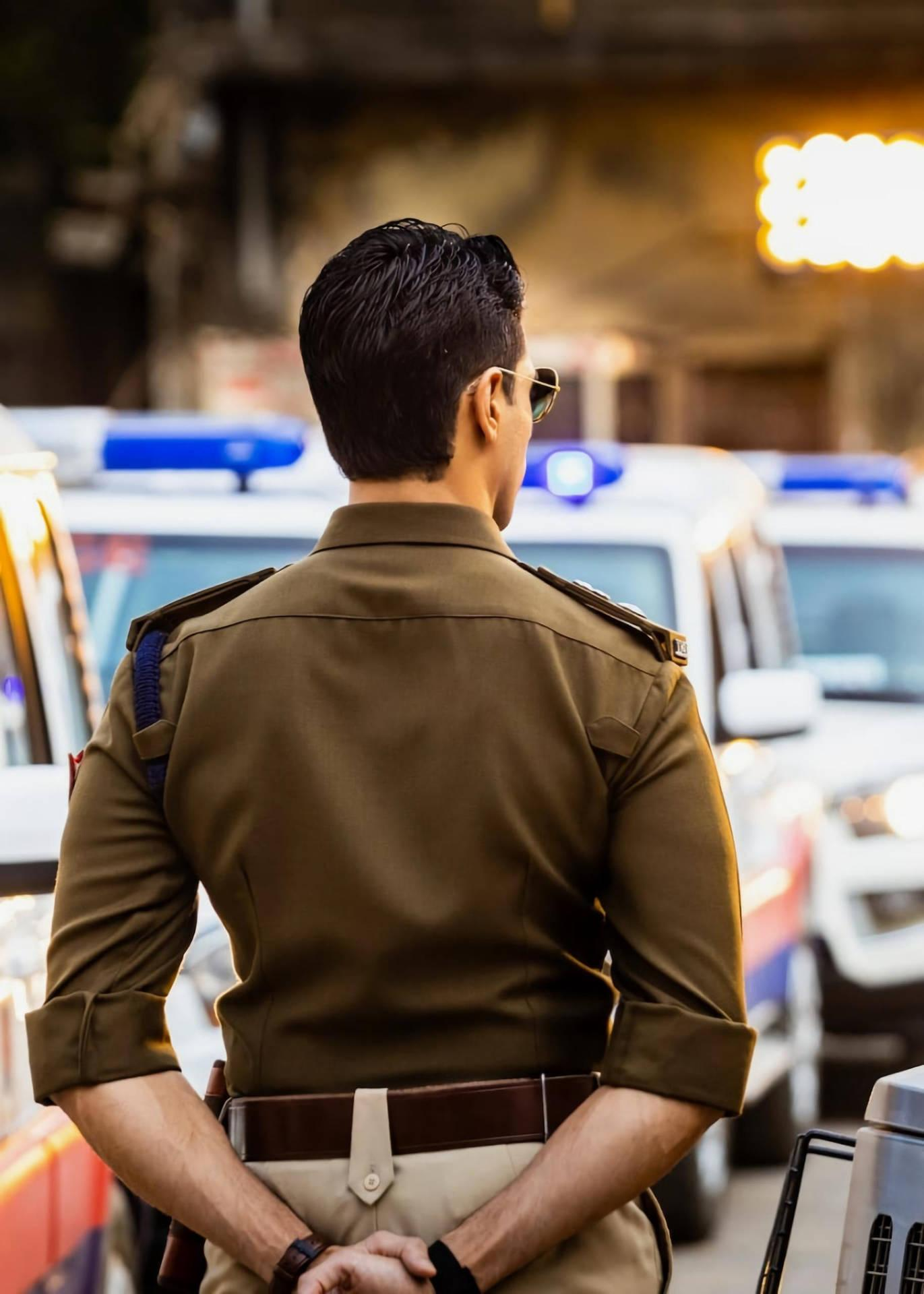 नशे में पाए गए पुलिस उप निरीक्षक का प्रतीकात्मक दृश्य