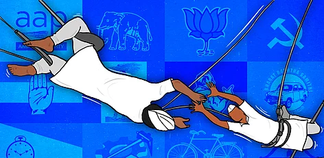 सियासत की यायावरी पर व्यंग्यात्मक लेख