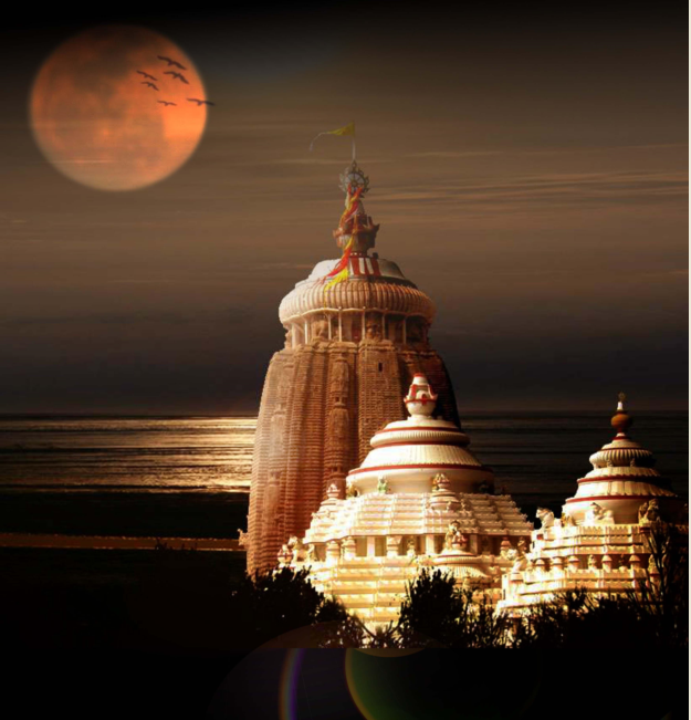 बुद्ध पूर्णिमा पर पूजा और ध्यान का दृश्य