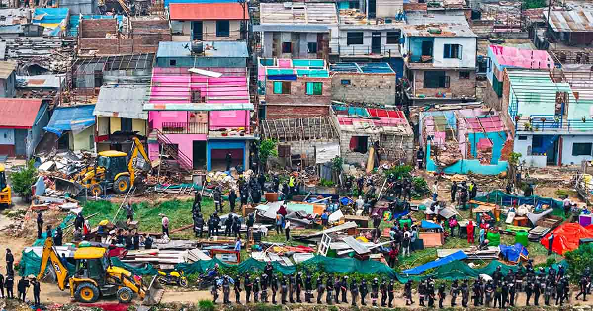 नेपाल में अतिक्रमण पर सख्ती, खाली करने का आदेश